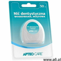 Synoptis pharma Apteo care nić dentystyczna woskowana miętowa 50m - ogłoszenia A6.pl