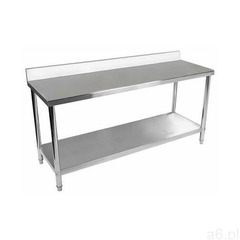 stół roboczy - stal nierdzewna - 180 x 60 cm - 182 kg - rant rcwt-180x60sb - 3 lata gwarancji marki  - ogłoszenia A6.pl