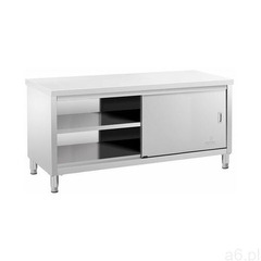 Royal Catering Stół gastronomiczny - 180 x 60 cm - udźwig 600 kg RCSSCB-180X60-E - 3 LATA GWARANCJI - ogłoszenia A6.pl