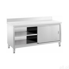 stół roboczy z szafką - rant - 180 x 60 cm - 600 kg rcsscb-180x60-e-b - 3 lata gwarancji marki Royal - ogłoszenia A6.pl