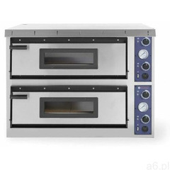 Piec do pizzy 2-komorowy 12000w | 8x Ø 35cm | 400v marki Hendi - ogłoszenia A6.pl