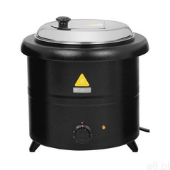 kociołek do zupy elektryczny - 13 l - 600 w - czarny rcst-13sb - 3 lata gwarancji marki Royal cateri - ogłoszenia A6.pl