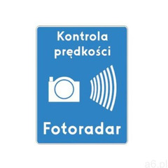 Znak drogowy informacyjny D-51 automatyczna kontrola prędkości - ogłoszenia A6.pl
