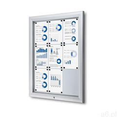 Gablota zewnętrzna odporna 9xa4 odporna gablota zewnętrzna 9xa4 marki Jansen display - ogłoszenia A6.pl
