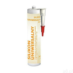 Silikon UNIWERSALNY 300 ml Biały (5907516978210) - ogłoszenia A6.pl