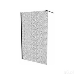 Kabina Walk-in BLACK PASY 80 X 200 WELLNEO (5902276351990) - ogłoszenia A6.pl