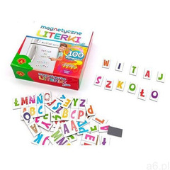Magnetyczne literki 100 elementów - ogłoszenia A6.pl