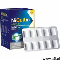 NiQuitin Menthol guma do żucia 4mg x 100 sztuk - ogłoszenia A6.pl