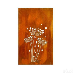 Panel osłonowy CORTEN 110 x 180 cm dmuchawce FOREST STYLE - ogłoszenia A6.pl