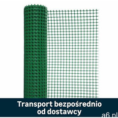 Siatka plastikowa 0.5 x 25 m 36 szt. zielona - ogłoszenia A6.pl