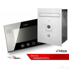 Zestaw skrzynka na listy z wideodomofonem. monitor 4,3'' s551-skp_m670b marki Vidos - ogłoszenia A6.pl