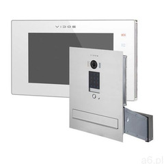 Wideodomofon skrzynka na listy z szyfratorem Vidos S1401D-SKM M1021W-2 - ogłoszenia A6.pl