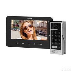 Orno Zestaw wideodomofonowy, bezsłuchawkowy, kolor, lcd 7", interkom, z szyfratorem, natynkowy,  - ogłoszenia A6.pl