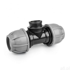 Bradas Trójnik pe do rur węża skręcany 25mm gwint wewnętrzny 1" pn10 7001 (5907544427001) - ogłoszenia A6.pl