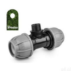 Bradas Trójnik do rur pe 32mm / gz 1" / 32mm pn10 7117 (5907544427117) - ogłoszenia A6.pl