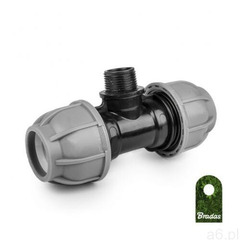 Bradas Trójnik pe do rur skręcany 40mm gwint zewnętrzny 1" pn10 7711 (5907544427711) - ogłoszenia A6.pl
