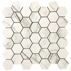 MOZAIKA MAKALU MEDIUM HEXA POLISHED 300x300 GAT I - ogłoszenia A6.pl