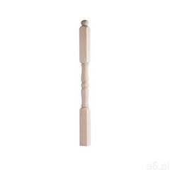 Słupek balustrady drewniany bukowy surowy wz 10 1150x75x75 mm marki Kornik - ogłoszenia A6.pl