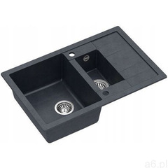 Quadron Zlew morgan 156 czarny stalowy syfon - tel. 22 266 82 20 zapytaj o raty 10 x 0% - kto pyta p - ogłoszenia A6.pl