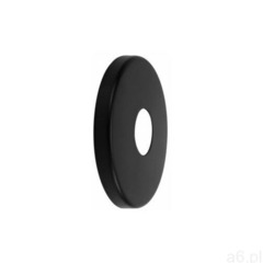 Rozeta 1/2'' plaska 8/70 mm czarny mat marki Tycner - ogłoszenia A6.pl