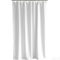 Zasłona prysznicowa comfort 180 x 200 cm biała - ogłoszenia A6.pl