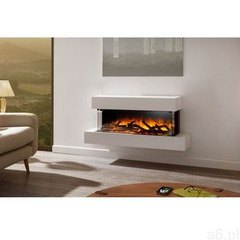 Kominek do montażu ściennego Flamerite Fires Iona 900 15x10. Efekt płomienia Radia Flame LED - ogłoszenia A6.pl