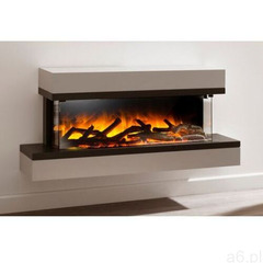 Kominek do montażu ściennego Flamerite Fires Exo 900 15 x 10. Efekt płomienia LED Radia Flame - PROM - ogłoszenia A6.pl