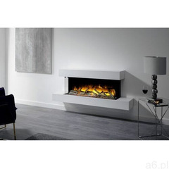 Kominek do montażu ściennego Flamerite Fires Iona 1000. Efekt płomienia Radia Flame LED - PROMOCJA,  - ogłoszenia A6.pl