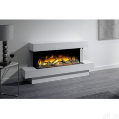 Kominek wolnostojący Flamerite Fires Iona 1000 FS z półką. Efekt płomienia Radia Flame Led - PROMOCJ - ogłoszenia A6.pl