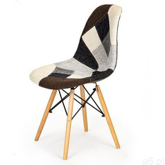 Zestaw 2 krzeseł patchwork design salon jadalnia ModernHome - ogłoszenia A6.pl
