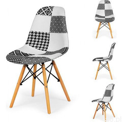 Krzesła do jadalni zestaw krzeseł patchwork 2 szt. - ogłoszenia A6.pl