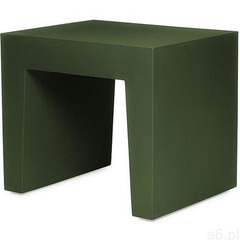 Stołek concrete seat zielony z recyklingu marki Fatboy - ogłoszenia A6.pl