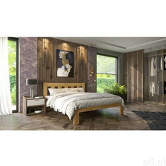 Łóżko z litego drewna - buk naturalny elisa, wersja bk1, 180x200 cm marki Dlaspania - ogłoszenia A6.pl