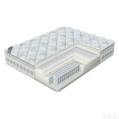 Verda Luksusowy materac soft memory pillow top, kolor frostwork, 180x200 cm - ogłoszenia A6.pl