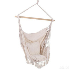 Severno garden Krzesło brazylijskie fotel wiszący hamak rio beżowy (5907771364858) - ogłoszenia A6.pl