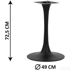 PODSTAWA CZARNA FI 49 CM DO STOLIKA STOŁU POSTUMENT NOGA - ogłoszenia A6.pl