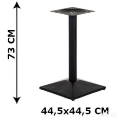 SOLIDNA PODSTAWA 44,5x44,5 CM DO STOŁU STOLIKA POSTUMENT NOGA - ogłoszenia A6.pl