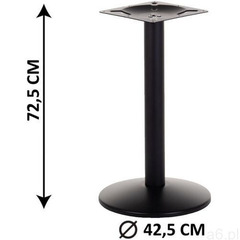 SOLIDNA PODSTAWA FI 42,5 CM DO STOŁU STOLIKA POSTUMENT NOGA - ogłoszenia A6.pl