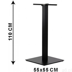 WYSOKA PODSTAWA 55x55 CM DO STOŁU STOLIKA POSTUMENT NOGA - ogłoszenia A6.pl