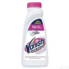 Vanish Oxi action odplamiacz do białych tkanin w płynie 500ml (5900627081817) - ogłoszenia A6.pl