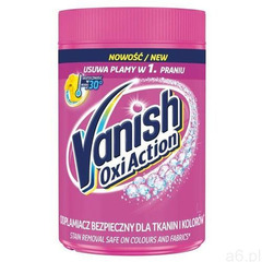 Vanish Oxi action odplamiacz do tkanin w proszku 625g - ogłoszenia A6.pl