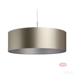 RON 60/19 abażur Monaco szara/srebrne PCV max. 23W, REDLUX R11584 - ogłoszenia A6.pl