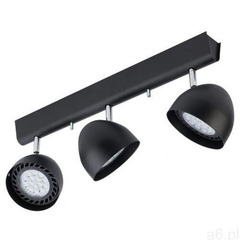 Nowodvorski Listwa vespa 8841 lampa oprawa sufitowa 3x75ww gu10 es111 czarna (5903139884198) - ogłoszenia A6.pl