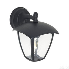 Milagro Kinkiet zewnętrzny fox ip44 czarny e27 (5902693753537) - ogłoszenia A6.pl