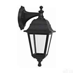 Kinkiet zewnętrzny SIMA IP44 góra / dół czarny E27 (3276007147698) - ogłoszenia A6.pl