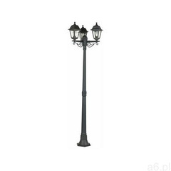 Latarnia ogrodowa Sima IP44 200 cm czarna 3 x E27 (3276007147353) - ogłoszenia A6.pl