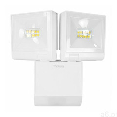 Podwójny Reflektor LED 2x10W z czujnikiem ruchu IP55 4000K THELEDA S20 WH THEBEN 0905 - ogłoszenia A6.pl