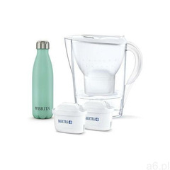 Brita Dzbanek filtrujący marella biała + 2 mx+ pp + butelka termiczna (4006387112301) - ogłoszenia A6.pl