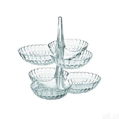 Guzzini - tiffany - kpl 2 potrójnych miseczek na przystawki, biały (8008392277255) - ogłoszenia A6.pl