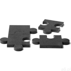 Tre Podkładki marmurowe puzzle 4 el. czarne (5907222739297) - ogłoszenia A6.pl
